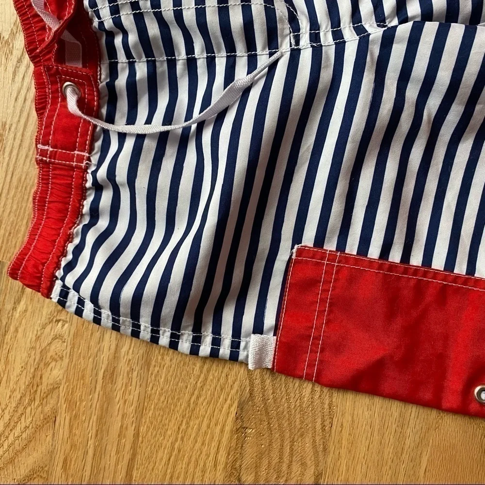 Hanna Andersson Swim Trunks Shorts Sz 110 5 Mesh Lined Bathing Suit Kids Toddler